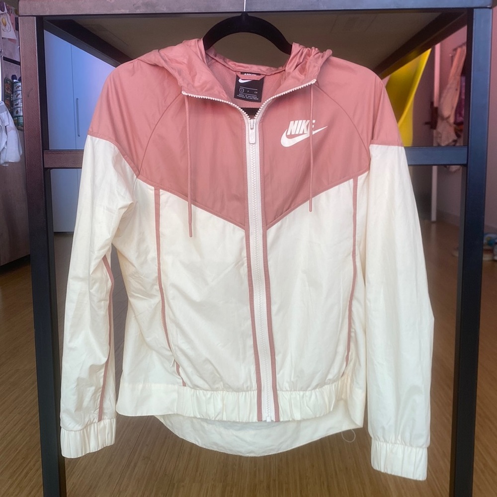 Pink two tone Nike windbreaker